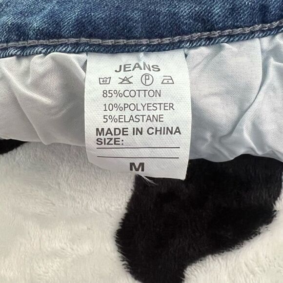 Star Denim Distressed Denim Frayed Women's Shorts‎ M - Picture 8 of 14